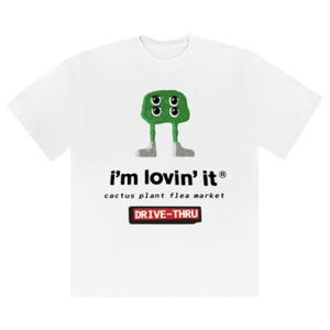 Футболка Cactus Plant Flea Market x McDonald's Fry Guy Tee 'White', белый