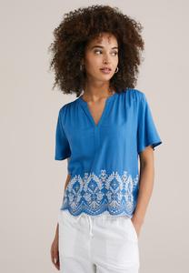 Блуза WE Fashion, синий