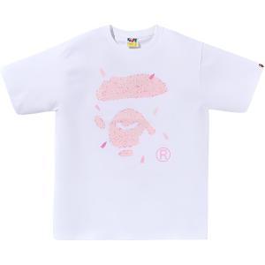 Футболка Bape Sakura Ape Face A BATHING APE, белый