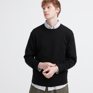 Джемпер Uniqlo Cashmere, черный