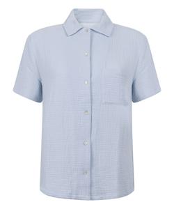 Пижамная рубашка Hunkemöller, светло-синий