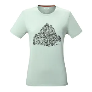 Женская футболка CIMAÏ COLLAB TS SS W Millet, зеленый