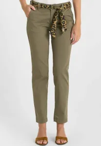 Droite kristin chino Le Temps Des Cerises, Vert