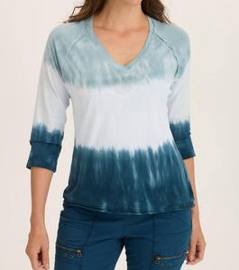 Топ Maven Tie-Dye в трехцветном омбре Xcvi, Tricolor Ombre