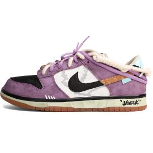 Dunk SB низкие скейтборд кроссовки unisex Nike, фиолетовый