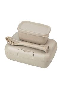 Ланчбоксов + набор столовых приборов Koziol Candy Ready