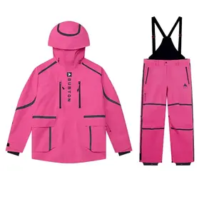 Горнолыжный костюм RADIANT PLUS GORETEX 2L для мужчин Burton, clothing sets (99230 розовый)-w26