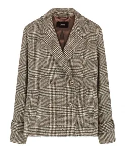 Куртка-Кабан Glencheck с декоративными пуговицами Taifun, бежевый