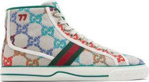 Кроссовки Gucci Tennis 1977 High Multi, разноцветный
