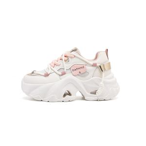 DAPHNE Женские противоскользящие износостойкие низкие массивные кроссовки бежевые, цвет Beige