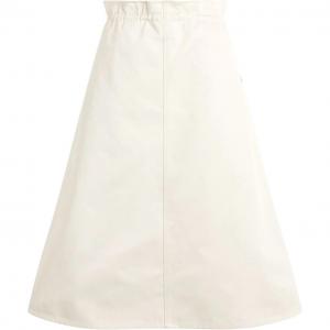 Длинная плиссированная юбка MM6 Maison Margiela, бежевый