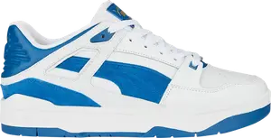 Кроссовки Puma Slipstream Suede FS White Lake Blue, белый