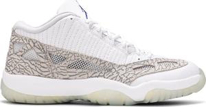Кроссовки Air Jordan 11 Retro Low IE Cobalt 2003, белый