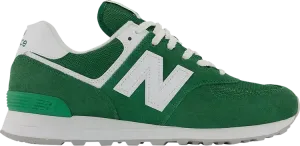 Кроссовки New Balance 574, белый/зеленый