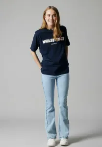 Футболка свободного кроя с принтом Lmtd, Dark Sapphire