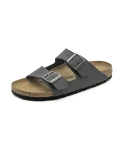 Мужские туфли Arizona серого бархатного цвета Birkenstock, серый