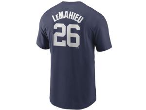 Мужская футболка с именем и номером игрока new york yankees - dj lemahieu Nike, синий