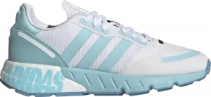 Кроссовки Adidas Wmns ZX 1K Boost 'Bold Logo Graphic - Hazy Sky', синий