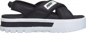 Сандалии Puma Wmns Mayze Sandal Black White, черный