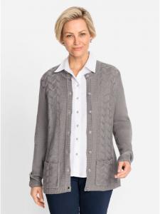 Кардиган каменно-серого цвета WITT WEIDEN