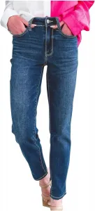 Женские джинсы с высокой талией, стрейч, скинни, на резинке