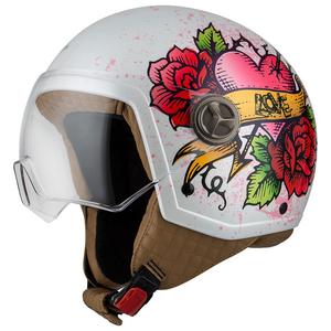 Открытый шлем Nzi Zeta 2, белый