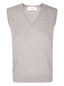 Кашемировый топ без рукавов Lisa Yang, бежевый