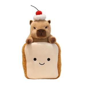 Креативная милая плюшевая кукла капибара 20 см Brangdy