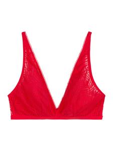 Бюстгальтер-футболка Marc O'Polo  Timeless Lace, ярко-красный