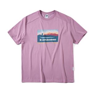 Футболка унисекс NOTHOMME, розовый