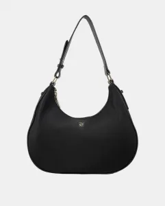 Женская сумка-полумесяц среднего размера Naulover, черный