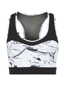 Футболка LASCANA ACTIVE, цвет weiß-marmoriert