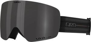 Очки для сноуборда Giro Contour RS 2023 - черная оправа Techline с ярко-дымчатой/яркой инфракрасной линзой, большие, Ano Harbor Blue Cloud Dust - Vivid Pink