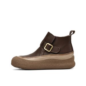 Boerdiqi Женские ботильоны бежево-коричневого цвета