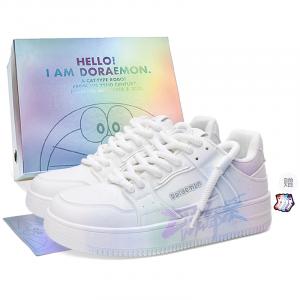 Низкие скейтборд кроссовки Unisex Doraemon, dream фиолетовый (box limited edition)