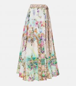 Юбка-халат из хлопка с принтом Camilla, Munchkinland