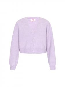 Женский кардиган в цвете сиреневый меланж myMo