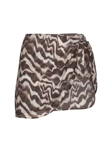 Купальник Victoria's Secret Swim Sheer Crinkle Mini, коричневый