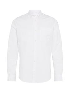 Рубашка узкого кроя на пуговицах JACK & JONES OXFORD, белый
