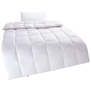 Комплект My home Irah пуховое одеяло + подушка, 40х80, теплое, белый