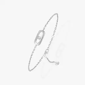 Браслет Messika Care(S), белое золото/бриллианты