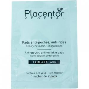 Vegetal Anti-Pouch Anti-Wrinkle Pads 6 x 3g Placentor