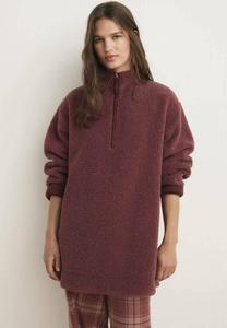 Джемпер Mango Fleece jumper, Bordeaux\N/Bordeaux