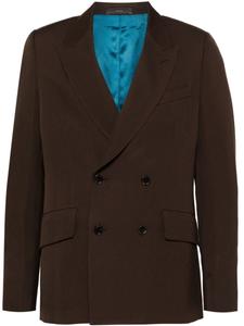 Двубортный блейзер Paul Smith, коричневый