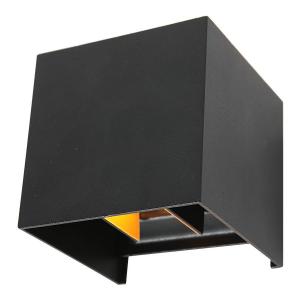 Настенный светильник Steinhauer Muro, утюг/хлопок - 2 лампы - черный