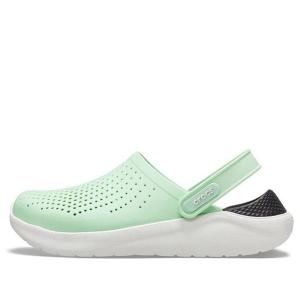 Сандалии literide mint green sandals Crocs, зеленый
