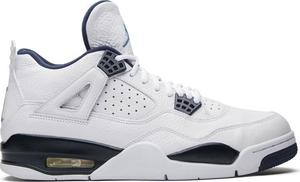 Кроссовки Air Jordan 4 Retro LS Legend Blue, белый