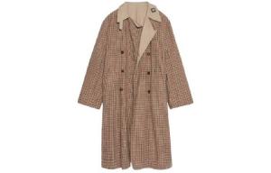 Balenciaga Мужской Тренч, цвет Brown