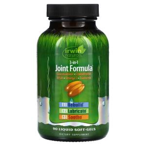 Комплекс для суставов 3 в 1 Irwin Naturals, 90 мягких капсул