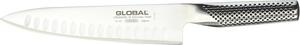 Global Knives G-61 Hollow Ground 20 см шеф-нож, серебристый